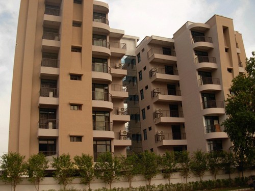 outer view of bollywood heights peer mushalla zirakpur